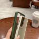 Shield Skin Feel PC Metal Lens Frame Phone Case For Samsung Galaxy S23+ 5G(Purple Red)