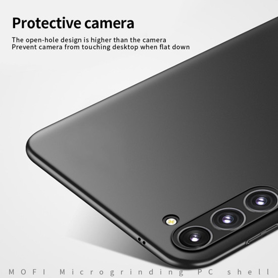 For Samsung Galaxy S24+ 5G MOFI Frosted PC Ultra-thin Hard Phone Case(Blue)