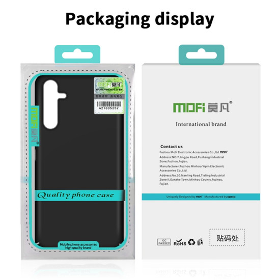 For Samsung Galaxy S24+ 5G MOFI Frosted PC Ultra-thin Hard Phone Case(Red)
