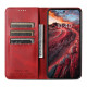For Samsung Galaxy S23+ 5G Suteni Calf Texture Horizontal Flip Leather Phone Case(Red)