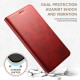 For Samsung Galaxy S23+ 5G Suteni Calf Texture Horizontal Flip Leather Phone Case(Red)