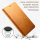 For Samsung Galaxy S23+ 5G Suteni Calf Texture Horizontal Flip Leather Phone Case(Khaki)