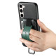 For Samsung Galaxy S23+ 5G Suteni H13 Card Wallet Wrist Strap Holder PU Phone Case(Black)