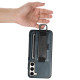 For Samsung Galaxy S23+ 5G Suteni H13 Card Wallet Wrist Strap Holder PU Phone Case(Blue)