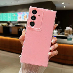 For Samsung Galaxy S24+ 5G Jelly Glitter Solid Color TPU Phone Case(Pink)