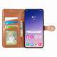 For Samsung Galaxy S24+ 5G Retro Solid Color Buckle Leather Phone Case(Brown)
