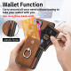 For Samsung Galaxy S24+ 5G Retro Skin-feel Ring Card Wallet Phone Case(Brown)