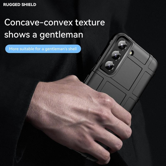 For Samsung Galaxy S24+ 5G Full Coverage Shockproof TPU Phone Case(Black)