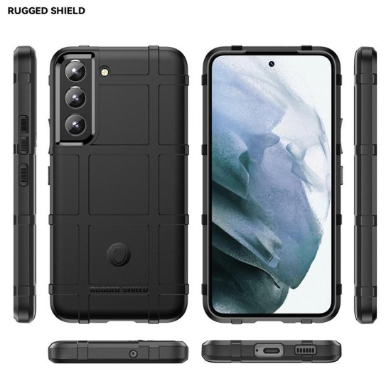 For Samsung Galaxy S24+ 5G Full Coverage Shockproof TPU Phone Case(Black)