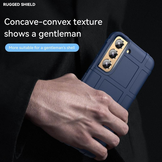 For Samsung Galaxy S24+ 5G Full Coverage Shockproof TPU Phone Case(Blue)