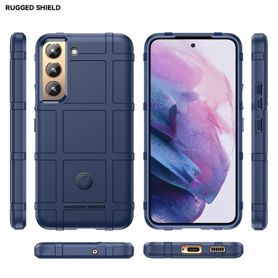 For Samsung Galaxy S24+ 5G Full Coverage Shockproof TPU Phone Case(Blue)