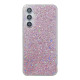 For Samsung Galaxy S24+ 5G Glitter Sequins Epoxy TPU Phone Case(Pink)