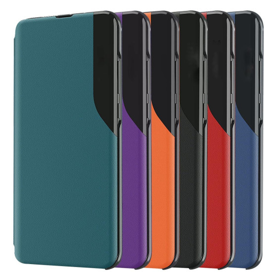 For Samsung Galaxy S24+ 5G Attraction Flip Holder Leather Phone Case(Indigo)