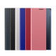 For Samsung Galaxy S24+ 5G Plain Texture Cloth Attraction Flip Holder Leather Phone Case(Red)