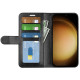 For Samsung Galaxy S24+ 5G R64 Texture Horizontal Flip Leather Phone Case(Black)