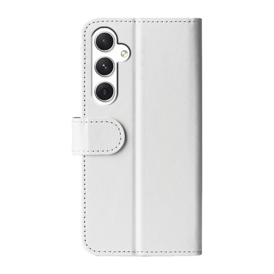 For Samsung Galaxy S24+ 5G R64 Texture Horizontal Flip Leather Phone Case(White)