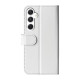 For Samsung Galaxy S24+ 5G R64 Texture Horizontal Flip Leather Phone Case(White)