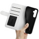 For Samsung Galaxy S24+ 5G R64 Texture Horizontal Flip Leather Phone Case(White)