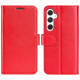 For Samsung Galaxy S24+ 5G R64 Texture Horizontal Flip Leather Phone Case(Red)