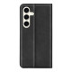 For Samsung Galaxy S24+ 5G Retro-skin Magnetic Suction Leather Phone Case(Black)