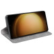 For Samsung Galaxy S24+ 5G Retro-skin Magnetic Suction Leather Phone Case(Grey)