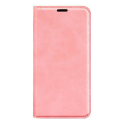 For Samsung Galaxy S24+ 5G Retro-skin Magnetic Suction Leather Phone Case(Pink)