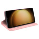 For Samsung Galaxy S24+ 5G Retro-skin Magnetic Suction Leather Phone Case(Pink)