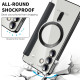 For Samsung Galaxy S24+ 5G Shield MagSafe RFID Anti-theft Rhombus Leather Phone Case(Black)