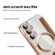 For Samsung Galaxy S24+ 5G Shield MagSafe RFID Anti-theft Rhombus Leather Phone Case(Brown)