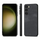For Samsung Galaxy S23+ 5G Vintage Leather PC Back Cover Phone Case(Black)