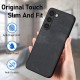 For Samsung Galaxy S23+ 5G Vintage Leather PC Back Cover Phone Case(Black)