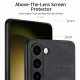 For Samsung Galaxy S23+ 5G Vintage Leather PC Back Cover Phone Case(Black)