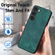 For Samsung Galaxy S23+ 5G Vintage Leather PC Back Cover Phone Case(Green)