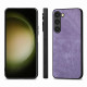 For Samsung Galaxy S23+ 5G Vintage Leather PC Back Cover Phone Case(Purple)