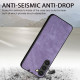 For Samsung Galaxy S23+ 5G Vintage Leather PC Back Cover Phone Case(Purple)