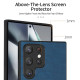 For Samsung Galaxy S24+ 5G Vintage Leather PC Back Cover Phone Case(Blue)