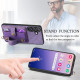 For Samsung Galaxy S24+ 5G Retro Cross Wristband Wallet Leather Back Phone Case(Purple)