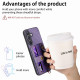 For Samsung Galaxy S24+ 5G Retro Cross Wristband Wallet Leather Back Phone Case(Purple)