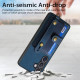 For Samsung Galaxy S24+ 5G Retro Cross Wristband Wallet Leather Back Phone Case(Blue)