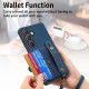 For Samsung Galaxy S24+ 5G Retro Cross Wristband Wallet Leather Back Phone Case(Blue)