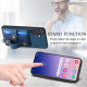 For Samsung Galaxy S24+ 5G Retro Cross Wristband Wallet Leather Back Phone Case(Blue)