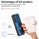 For Samsung Galaxy S24+ 5G Retro Cross Wristband Wallet Leather Back Phone Case(Blue)