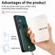 For Samsung Galaxy S24+ 5G Cross Leather Ring Vertical Zipper Wallet Back Phone Case(Green)
