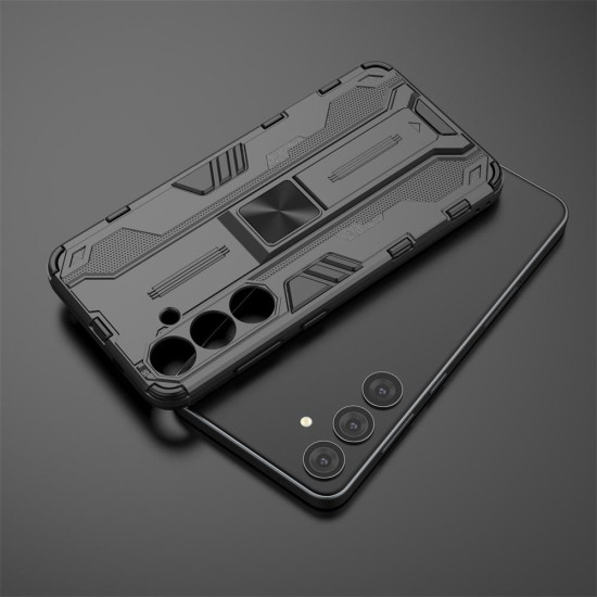 For Samsung Galaxy S24+ 5G Supersonic Armor PC Hybrid TPU Phone Case(Green)