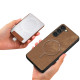 For Samsung Galaxy S24+ 5G Retro Splitable Magnetic Card Bag Leather Phone Case(Brown)