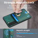 For Samsung Galaxy S24+ 5G Retro Splitable Magnetic Card Bag Leather Phone Case(Green)