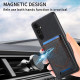 For Samsung Galaxy S24+ 5G Denim Texture Leather Skin Phone Case with Card Slot(Black)