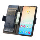 For Samsung Galaxy S24+ 5G CaseNeo Splicing Dual Magnetic Buckle Leather Phone Case(Blue)