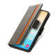 For Samsung Galaxy S24+ 5G CaseNeo Splicing Dual Magnetic Buckle Leather Phone Case(Gray)
