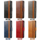 For Samsung Galaxy S24+ 5G CaseNeo Splicing Dual Magnetic Buckle Leather Phone Case(Red)